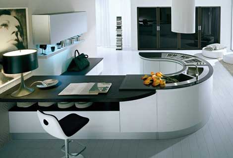 Interior  Decoration Of Kitchen